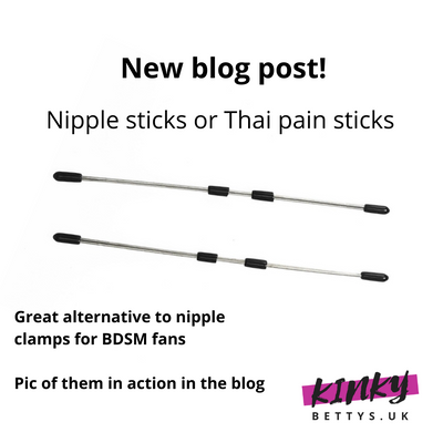 Nipple sticks - nipple clamps with a twist