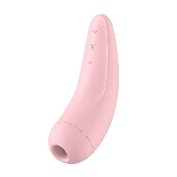 Satisfyer App Enabled Curvy 2 Plus Clitoral Massager Pink - Kinky Betty's - 