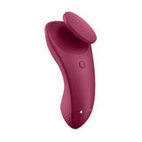 Satisfyer App Enabled Sexy Secret Panty Vibrator Wine Red - Kinky Betty's - 