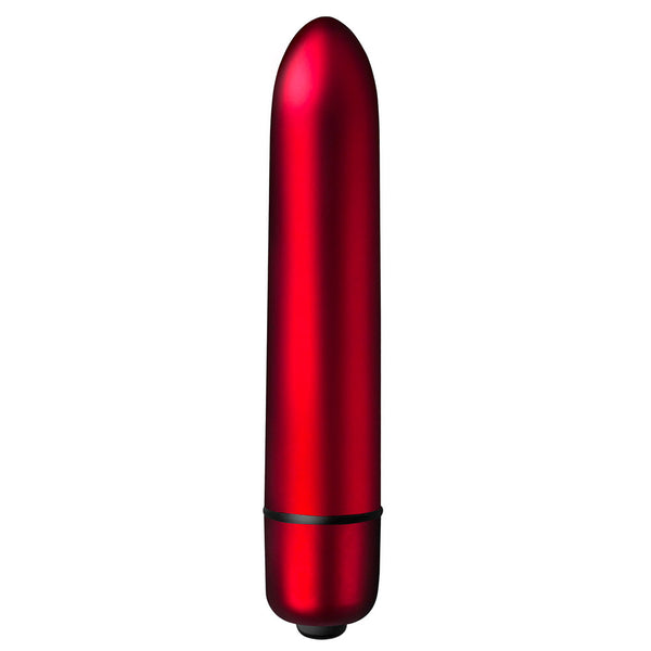 Rocks Off Truly Yours Scarlet Velvet 90mm Bullet - Kinky Betty's - 