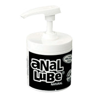 Anal Lube Natural In Pump Dispenser 135ml - Kinky Betty's - 