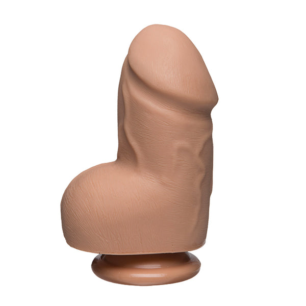 The D  Fat D 6 Inch Vanilla Dildo With Balls - Kinky Betty's - 