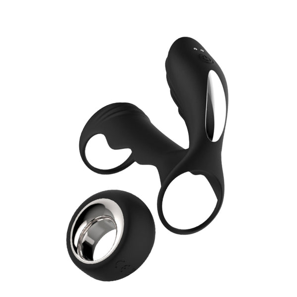 Midnight Magic Hyperion Remote Controlled Couple Vibrator - Kinky Betty's - 