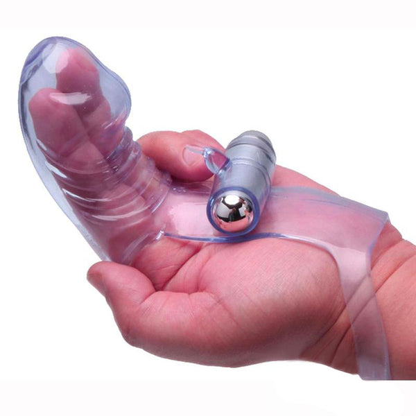 Vibro Finger Wearable Phallic Stimulator - Kinky Betty's - 