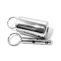 Rouge Stainless Steel Ice Lock - Kinky Betty's - 