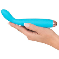 Cuties Silk Touch Rechargeable Mini Vibrator Blue - Kinky Betty's - 