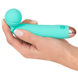Cuties Silk Touch Rechargeable Mini Vibrator Green - Kinky Betty's - 