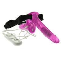 Duo Vibrating Strap On Vibrating Dongs - Kinky Betty's - 