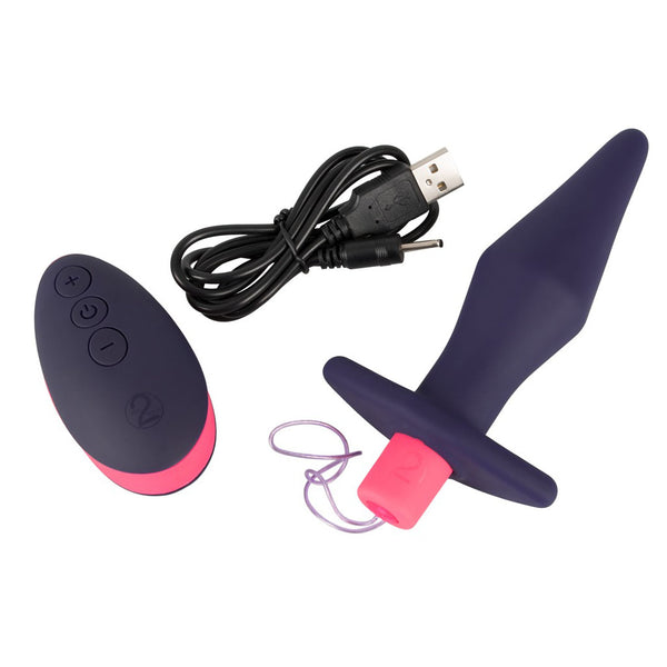 Rechargeable Remote Control Butt Plug - Kinky Betty's - 