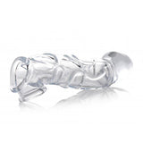 Size Matters 2 Inch Clear Penis Extender Sleeve - Kinky Betty's - 