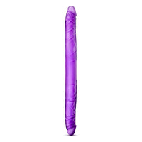 B Yours 16 Inch Purple Double Dildo - Kinky Betty's - 