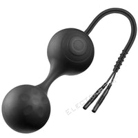 ElectraStim Silicone Noir Lula Electro Jiggle Kegel Balls - Kinky Betty's - 