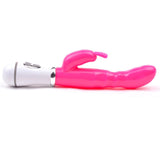 Slim GSpot Twelve Speed Rabbit Vibrator Neon Pink - Kinky Betty's - 