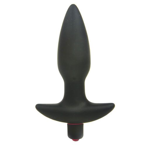 Silicone Butt Plug With Vibrating Bullet - Kinky Betty's - 