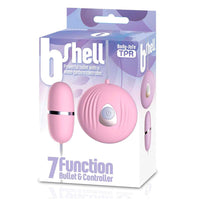The BShell 7 Function Bullet Vibe Pink - Kinky Betty's - 