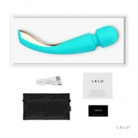Lelo Smart Wand 2 Large Aqua - Kinky Betty's - 
