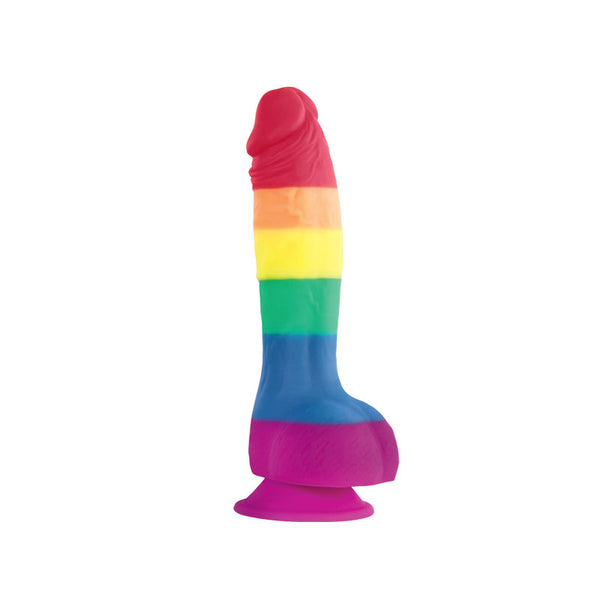 Colours Pride Edition 6 Inch Realistic Silicone Dildo With Balls - Kinky Betty's - 