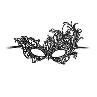 Ouch Royal Black Lace Mask - Kinky Betty's - 