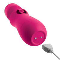 OMG Silicone Rechargeable Wand Pink - Kinky Betty's - 