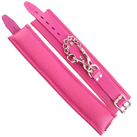 Rouge Garments Wrist Cuffs Padded Pink - Kinky Betty's - 