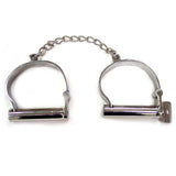 Rouge Stainless Steel Ankle Shackles - Kinky Betty's - 