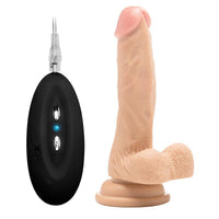 RealRock 7 Inch Vibrating Realistic Cock With Scrotum - Kinky Betty's