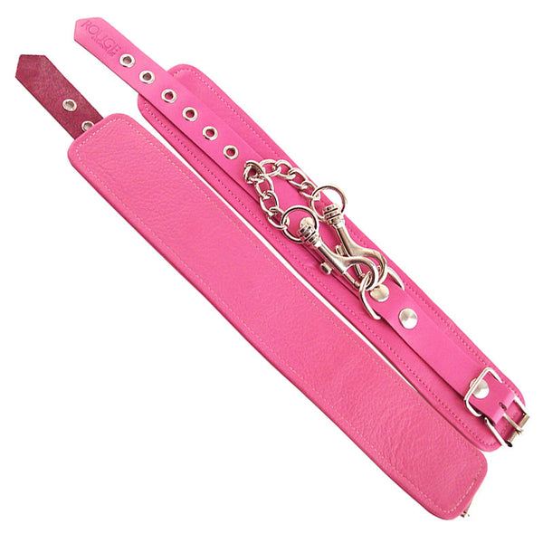 Rouge Garments Ankle Cuffs Pink - Kinky Betty's - 