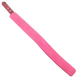 Rouge Garments Plain Pink Leather Collar - Kinky Betty's - 