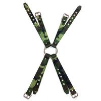 Rouge Army Camouflage Chest harness - Kinky Betty's - 