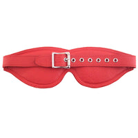 Rouge Garments Large Red Padded Blindfold - Kinky Betty's - 