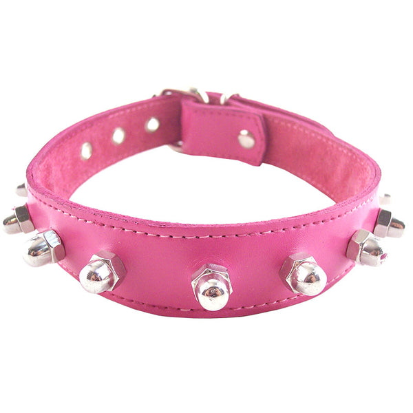 Rouge Garments Pink Nut Collar - Kinky Betty's - 