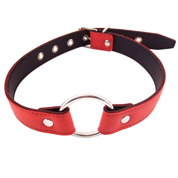 Rouge Garments O Ring Gag Red - Kinky Betty's - 