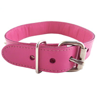 Rouge Garments Pink Studded ORing Studded Collar - Kinky Betty's - 
