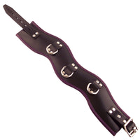 Rouge Garments Black And Purple Padded Posture Collar - Kinky Betty's - 