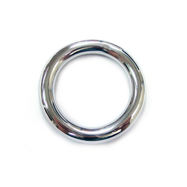 Rouge Stainless Steel Round Cock Ring 45mm - Kinky Betty's - 