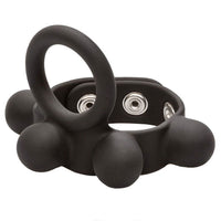 Medium Weighted Penis Ring and Ball Stretcher - Kinky Betty's - 