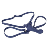 Her Royal Harness Me2 Thumper Strap On With Rechargeable Vibe - Kinky Betty's - 
