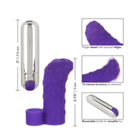 Intimate Play Purple Rechargeable Finger Teaser - Kinky Betty's - 