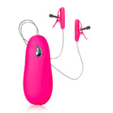 Heated Vibrating Nipple Teasers Pink - Kinky Betty's - 