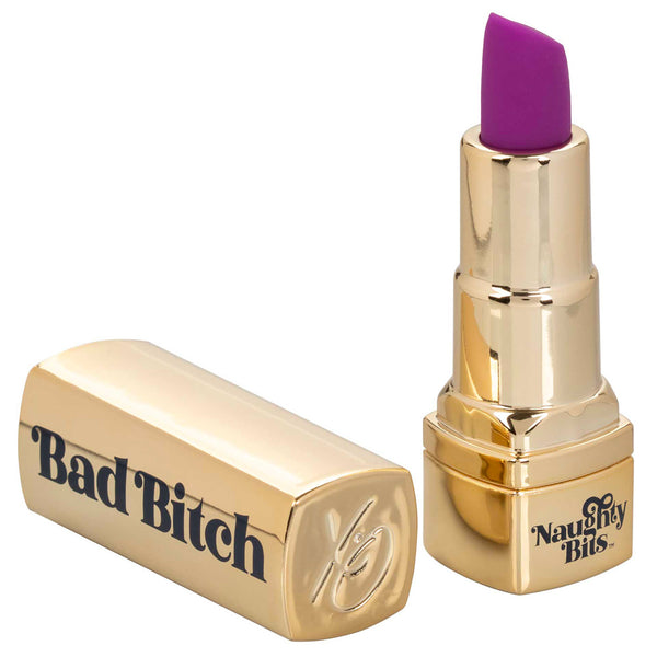 Naughty Bits Bad Bitch Rechargeable Lipstick Vibrator - Kinky Betty's - 