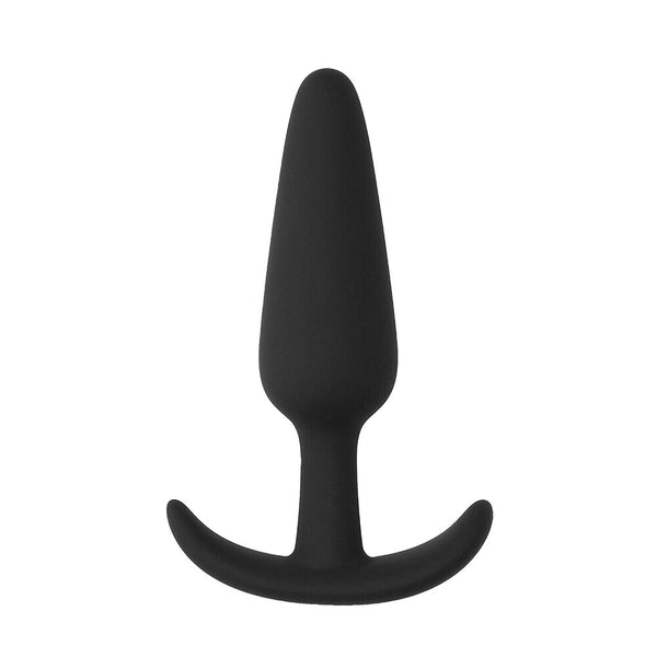 Beginners Size Slim Butt Plug Black - Kinky Betty's - 