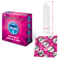 Skins Condoms Dots And Ribs 4 Pack - Kinky Betty's - 
