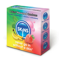 Skins Flavoured Condoms 4 Pack - Kinky Betty's - 