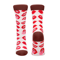 Lip Love Sexy Socks Size 36 to 41 - Kinky Betty's - 
