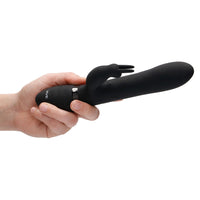 Vive Amoris Black Rabbit Vibrator With Stimulating Beads - Kinky Betty's - 