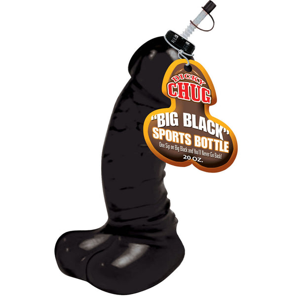 Dicky Chug Big Black 20 Ounce Sports Bottle - Kinky Betty's - 