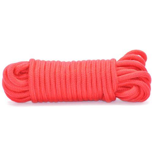 10 Meters Red Bondage Rope - Kinky Betty's - 