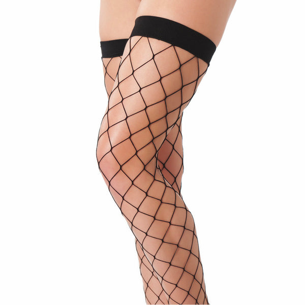 Black Fishnet Stockings - Kinky Betty's - 