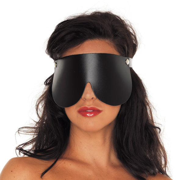 Leather Blindfold - Kinky Betty's - 