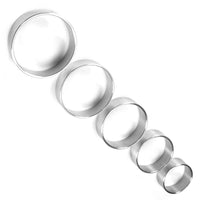 Thin Metal 1.5 inches Diameter Wide Cock Ring - Kinky Betty's - 